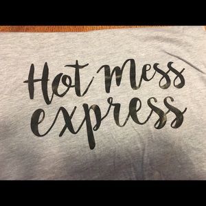 Hot mess express graphic tee